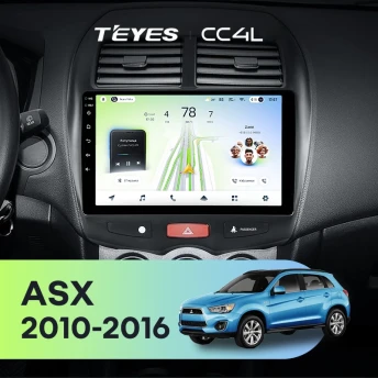 Штатная магнитола Teyes CC4L 6/64 Mitsubishi ASX 1 (2010-2016) Тип-A