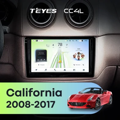 Штатная магнитола Teyes CC4L 6/64 Ferrari California (2008-2017)