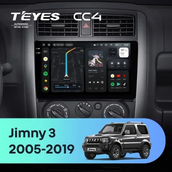 Штатная магнитола Teyes CC4 8/128 Suzuki Jimny 3 (2005-2019)