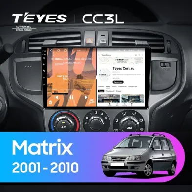 Штатная магнитола Teyes CC3L 4/32 Hyundai Matrix (2001-2010)