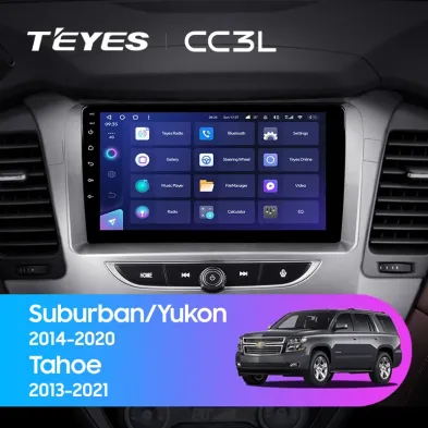 Штатная магнитола Teyes CC3L 4/64 Chevrolet Suburban GMT K2YC (2014-2020)