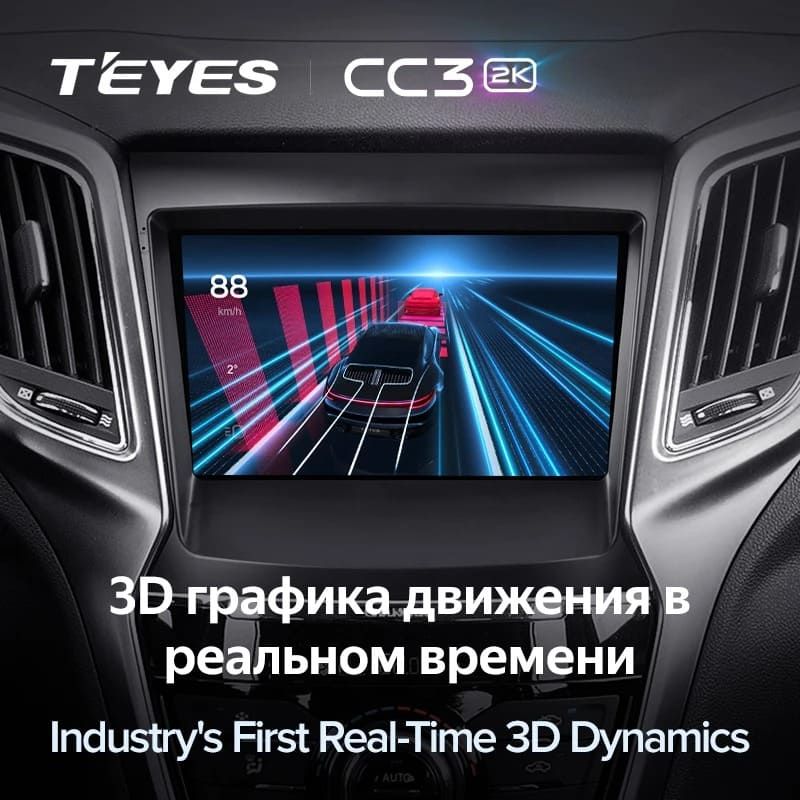 Штатная магнитола Teyes CC3 2K 4/32 Changan CS75 (2014-2019)