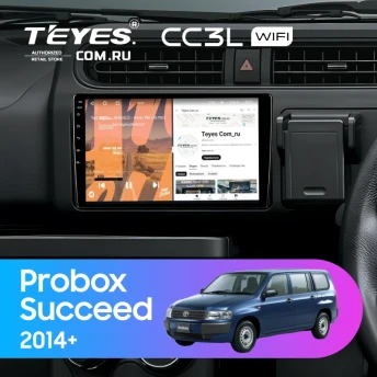 Штатная магнитола Teyes CC3L WiFi 2/32 Toyota Probox (2014-)
