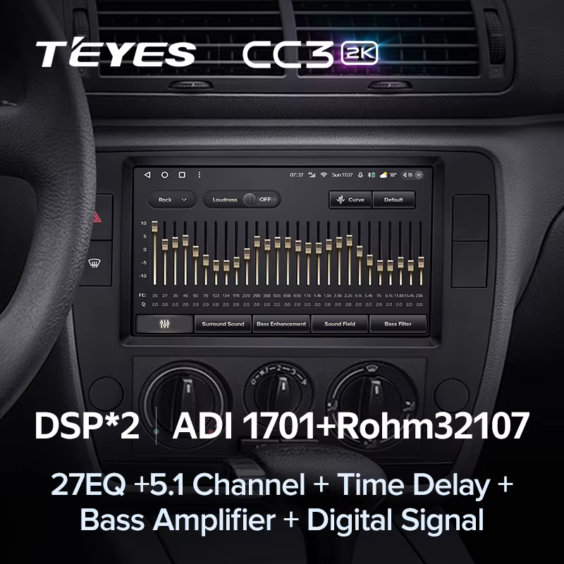 Штатная магнитола Teyes CC3 2K 4/64 Volkswagen Passat B5 (2000-2005)