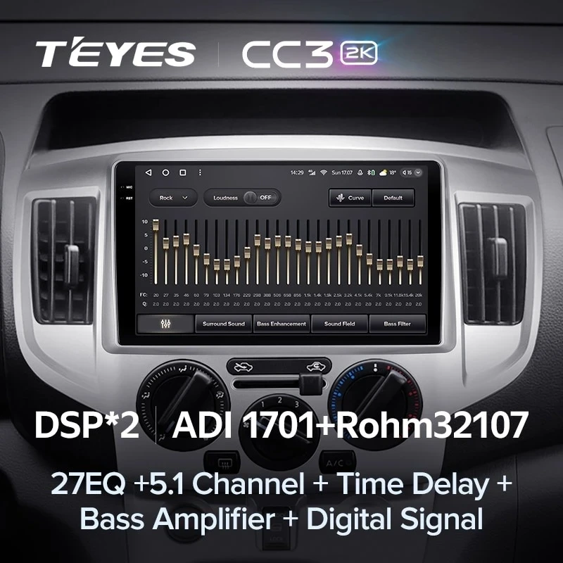 Штатная магнитола Teyes CC3 2K 4/32 Nissan NV200 M20 (2009-2023) F1