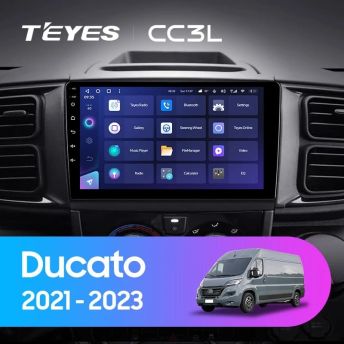 Штатная магнитола Teyes CC3L 4/32 Fiat Ducato Van L3H2 (2021-2023)