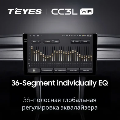 Штатная магнитола Teyes CC3L WiFi 2/32 Hyundai Kona (2017-2021)