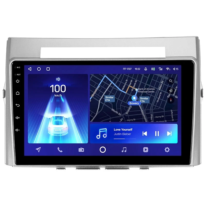 Переходная рамка Toyota Corolla Verso AR10 (2004-2009) F2 (9")