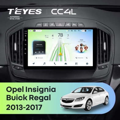 Штатная магнитола Teyes CC4L 6/64 Opel Insignia (2013-2017) Тип-A