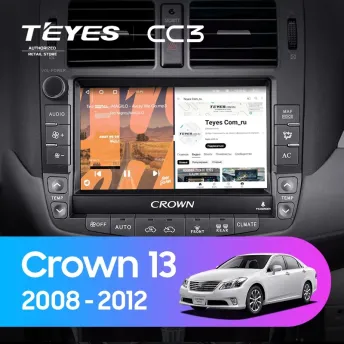 Штатная магнитола Teyes CC3 4/32 Toyota Crown 13 S200 (2008-2012) Тип-B