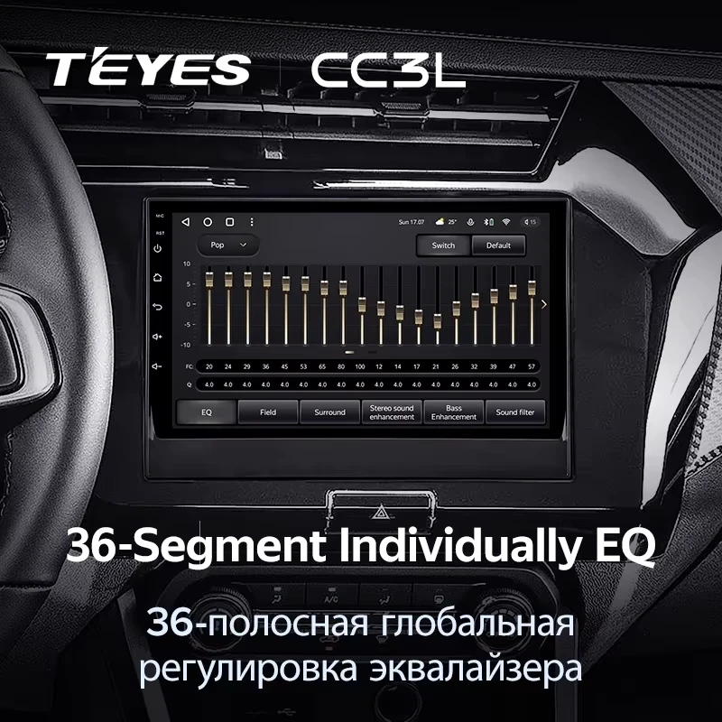 Штатная магнитола Teyes CC3L 4/32 Chery Tiggo 3x 1 (2021-2023)