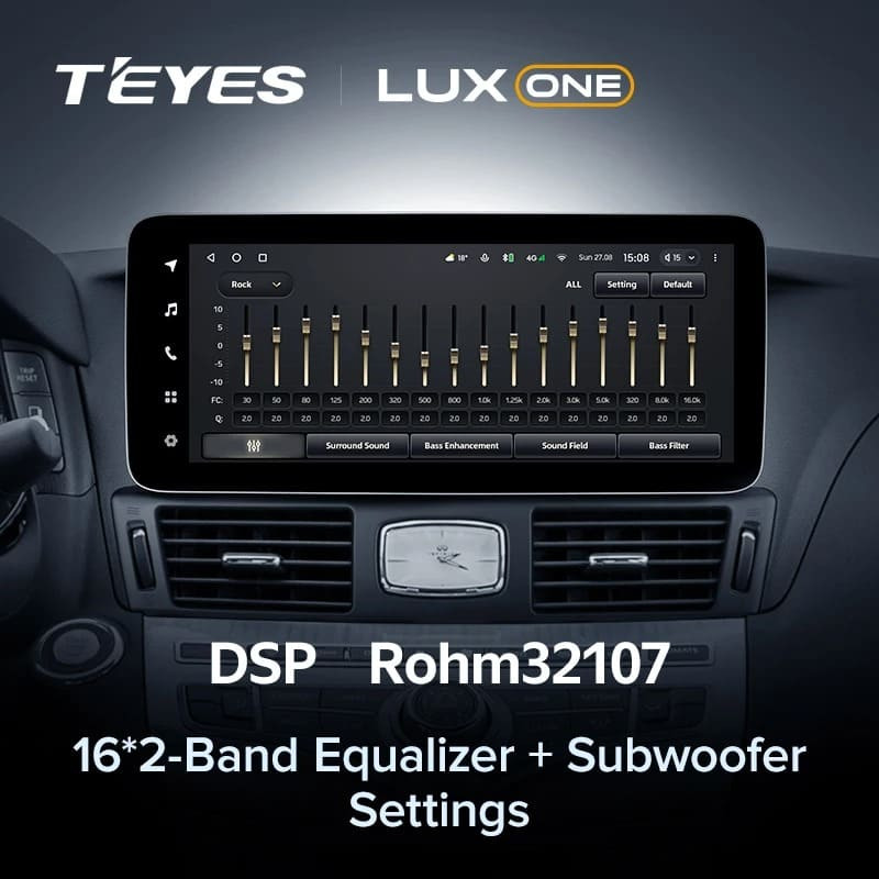 Штатная магнитола Teyes LUX ONE 360 6/128 Infiniti Q70 1 M25 M37 M56 4 (2009-2024) Тип-B