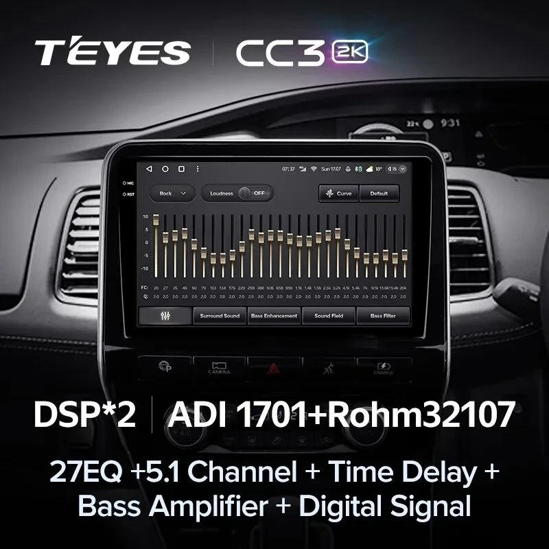 Штатная магнитола Teyes CC3 2K 4/32 Nissan Serena 5 V C27 (2016-2021) F1 Правый руль