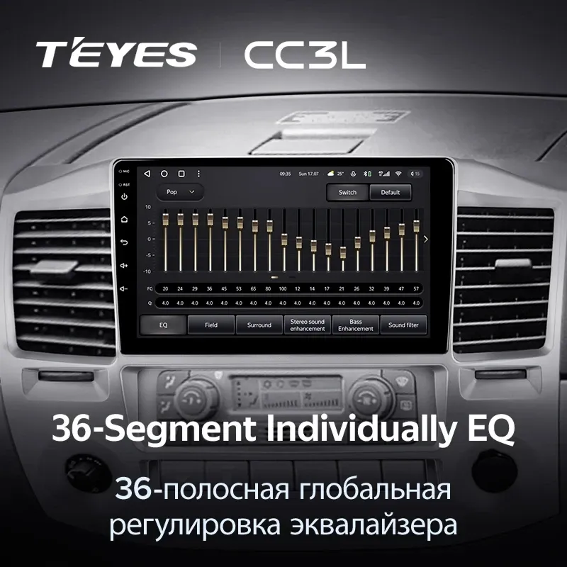 Штатная магнитола Teyes CC3L 4/64 для GAZ Газель Бизнес (2010-2022) F3