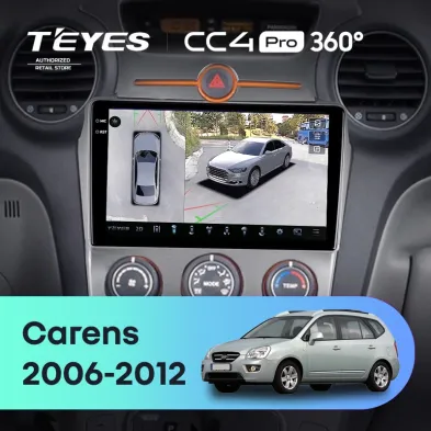 Штатная магнитола Teyes CC4 Pro 360 12/256 Kia Carens UN (2006-2012) F2