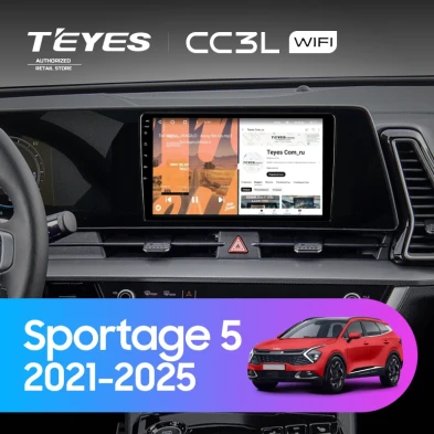Штатная магнитола Teyes CC3L WiFi 2/32 Kia Sportage 5 (2021-2026) F1
