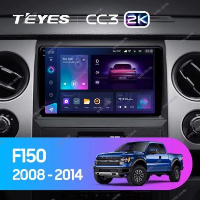 Штатная магнитола Teyes CC3 2K 4/32 Ford F150 P415 Raptor (2008-2014) F1