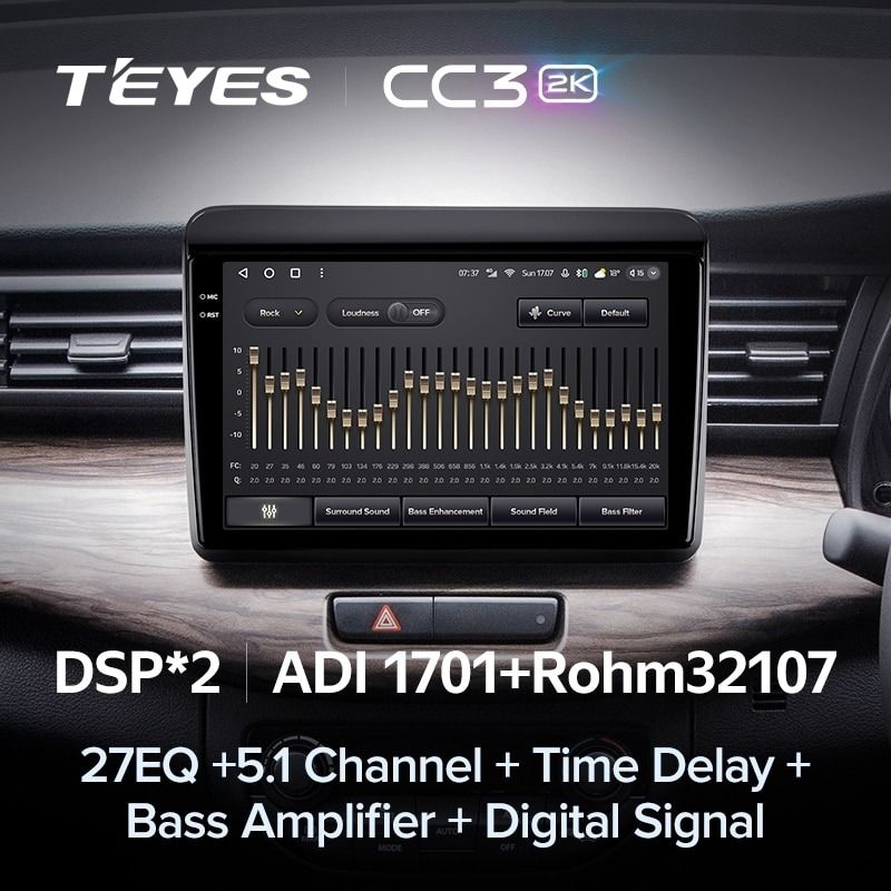 Штатная магнитола Teyes CC3 2K 6/128 Suzuki Ertiga (2018-2020)