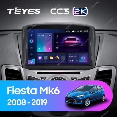 Штатная магнитола Teyes CC3 2K 4/32 Ford Fiesta Mk 6 (2008-2019) F2 Тип-B