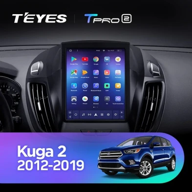 Штатная магнитола Tesla style Teyes TPRO 2 3/32 Ford Kuga 2 (2012-2019)