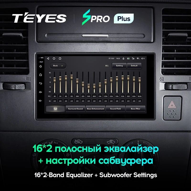Магнитола Teyes SPRO Plus 4/64 Универсал 7"