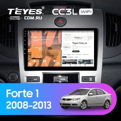 Штатная магнитола Teyes CC3L WiFi 2/32 Kia Forte 1 (2008-2013) F2