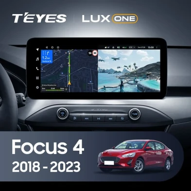 Штатная магнитола Teyes LUX ONE 6/128 Ford Focus 4 Mk 4 (2018-2023)