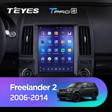 Штатная магнитола Tesla style Teyes TPRO 2 4/64 Land Rover Freelander 2 (2006-2012) Тип-A