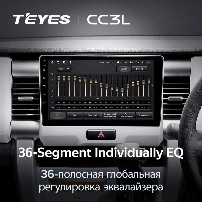 Штатная магнитола Teyes CC3L 4/32 Suzuki Hustler (2014-2019)