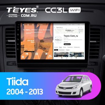 Штатная магнитола Teyes CC3L WiFi 2/32 Nissan Tiida C11 (2004-2013) F1