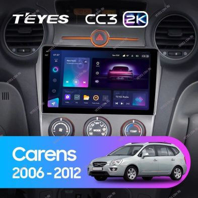 Штатная магнитола Teyes CC3 2K 6/128 Kia Carens UN (2006-2012) F1