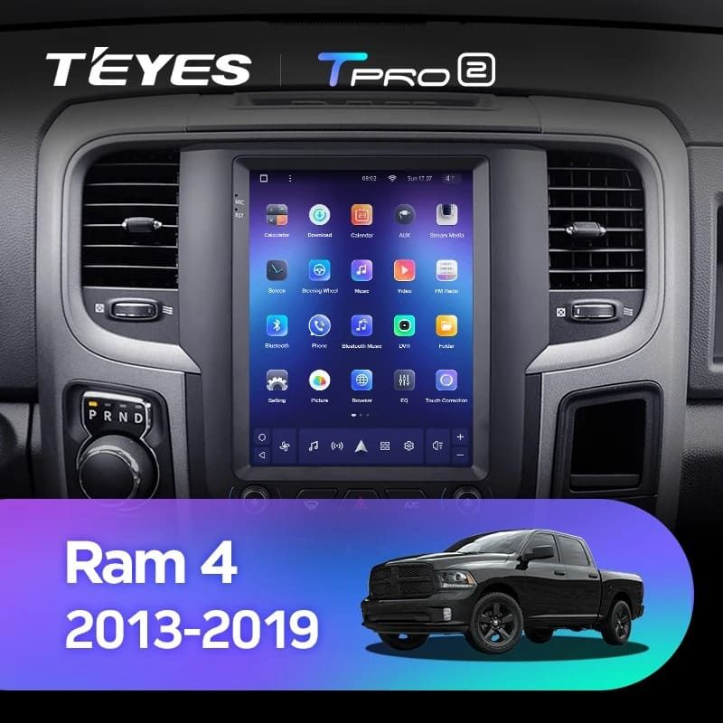 Штатная магнитола Tesla style Teyes TPRO 2 4/64 Dodge Ram 4 IV DJ DS (2013-2019) Тип-B