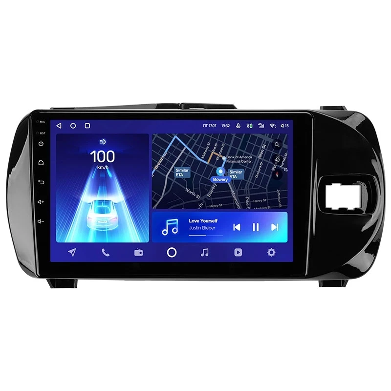 Переходная рамка Toyota Vitz 3 XP130 (2014-2019) Правый руль (9")