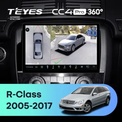 Штатная магнитола Teyes CC4 Pro 360 12/256 Mercedes-Benz R-Class W251 R280 R300 R320 (2005-2017) F1 (11")