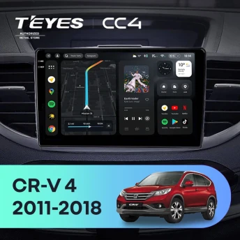 Штатная магнитола Teyes CC4 8/128 Honda CR-V 4 RM RE (2011-2018) Тип-B