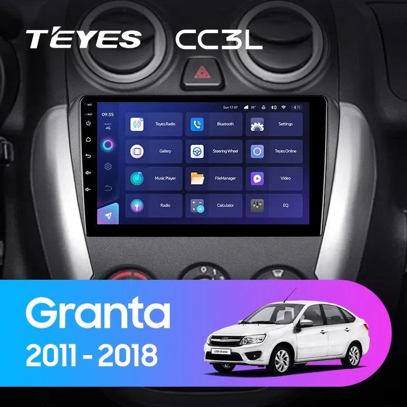 Штатная магнитола Teyes CC3L 4/64 Lada Granta Sport (2011-2018) F2