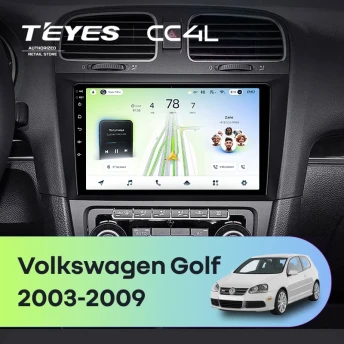 Штатная магнитола Teyes CC4L 6/64 Volkswagen Golf (2003-2009)