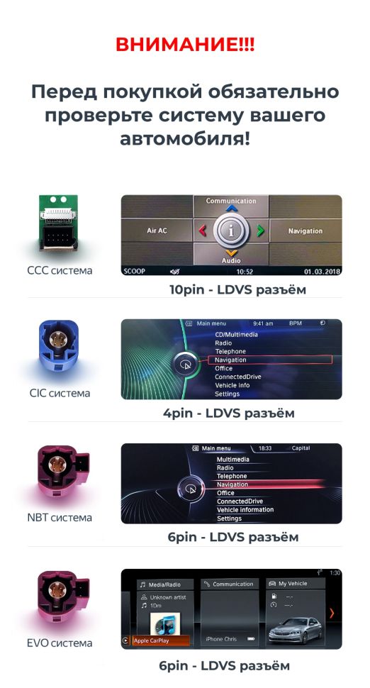 Штатная магнитола Teyes LUX ONE 6/128 BMW X1 F48 (NBT) (2015-2023)