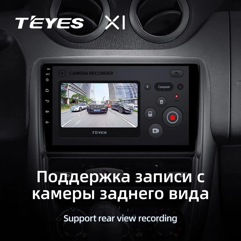 Штатная магнитола Teyes X1 4G 2/32 Renault Duster 1 (2010-2015)