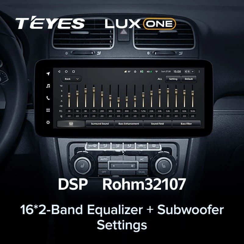 Штатная магнитола Teyes LUX ONE 4/32 Volkswagen Passat (2005-2011)