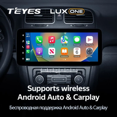 Штатная магнитола Teyes LUX ONE 4/32 Volkswagen Scirocco (2008-2015)