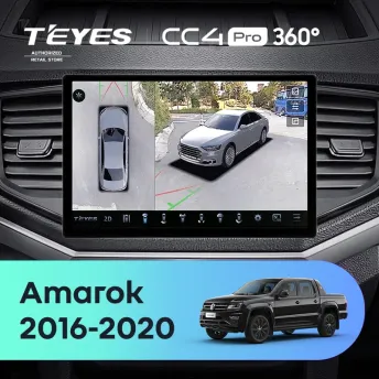 Штатная магнитола Teyes CC4 Pro 360 12/256 Volkswagen Amarok 1 (2016-2020) (13")
