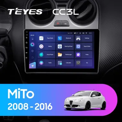 Штатная магнитола Teyes CC3L 4/64 Alfa Romeo MiTo 955 (2008-2016)
