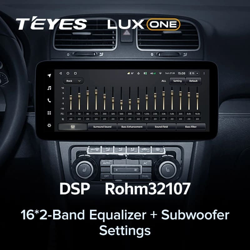 Штатная магнитола Teyes LUX ONE 4/32 Volkswagen Sharan (2010-2015)