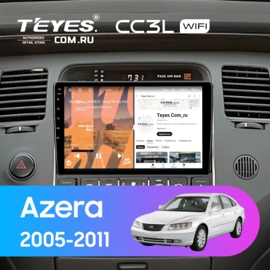 Штатная магнитола Teyes CC3L WiFi 2/32 Hyundai Azera (2005-2011)
