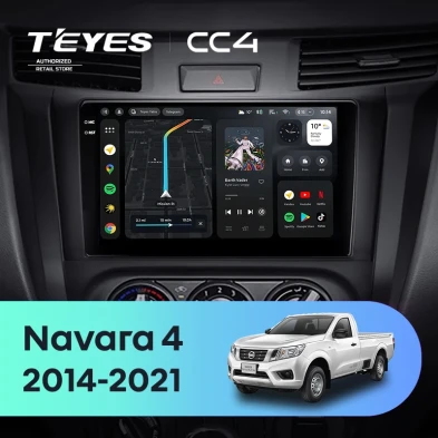 Штатная магнитола Teyes CC4 6/64 Nissan Navara D23 IV (2014-2021) Тип-B