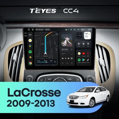 Штатная магнитола Teyes CC4 8/128 Buick Lacrosse (2009-2013)