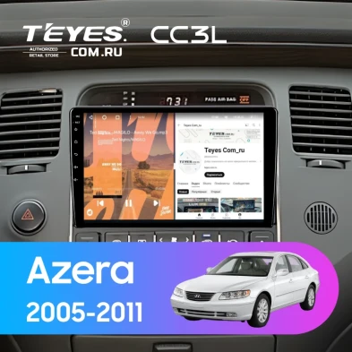 Штатная магнитола Teyes CC3L 4/64 Hyundai Azera (2005-2011)
