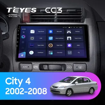 Штатная магнитола Teyes CC3 4/32 Honda City 4 (2002-2008)