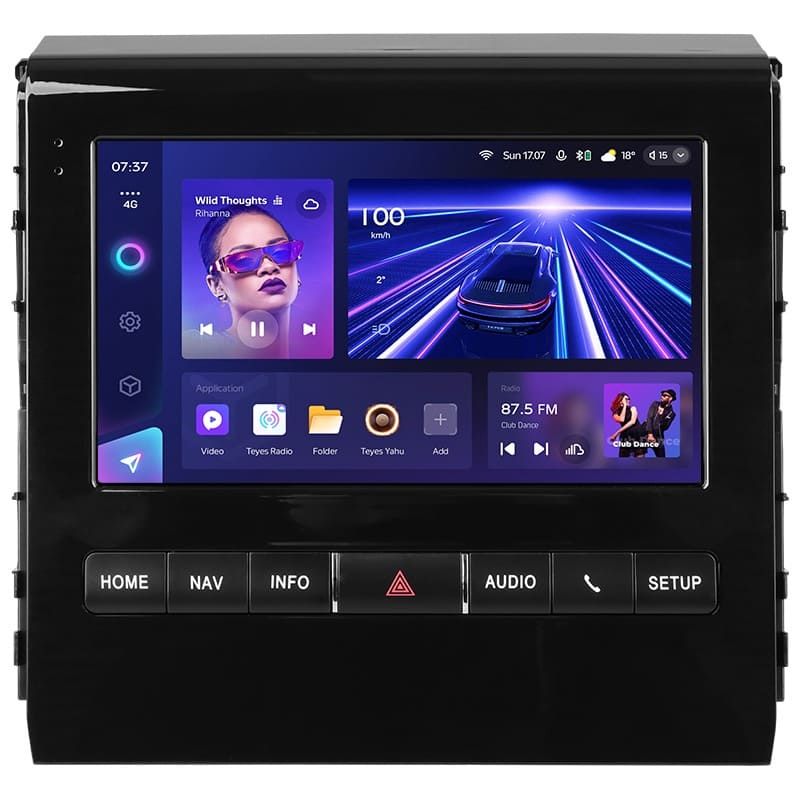 Переходная рамка Toyota Land Cruiser 200 (2015-2020) F2 (9")